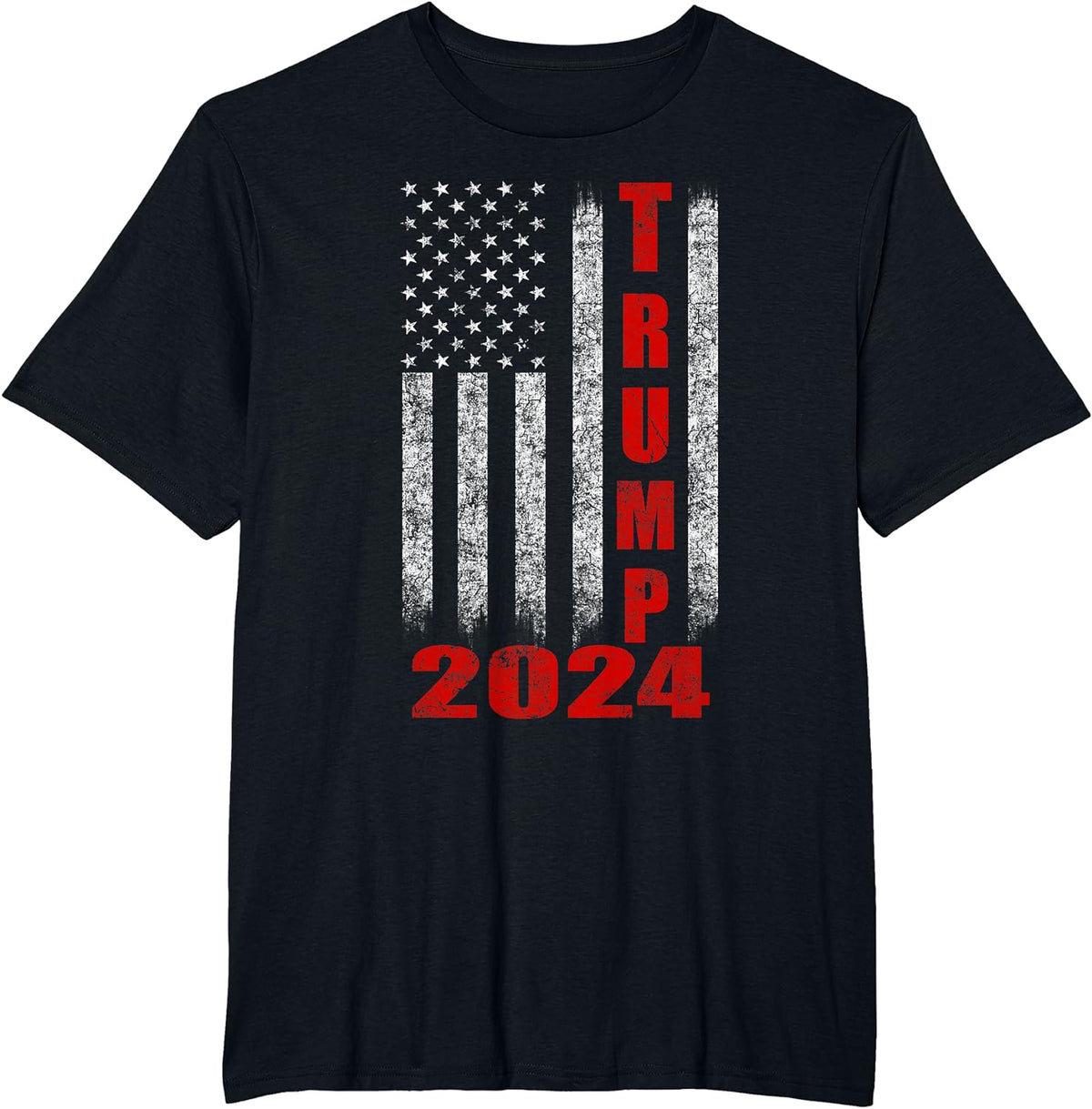 American Flag Design Trump 2024 T-Shirt
