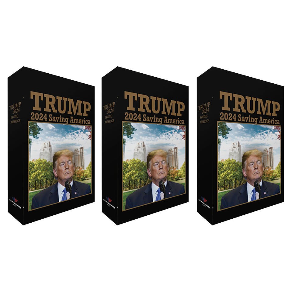 Black - Trump 2024 Saving America Safe  (Buy 3 Books)