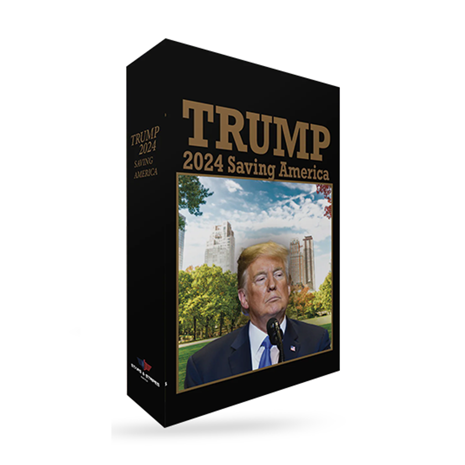 Black - Trump 2024 Saving America Safe  (Buy 1  Book)
